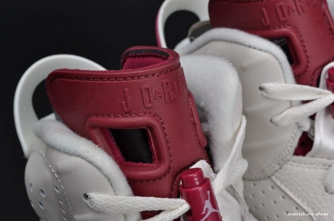 Cheap white Air Retro Jordan 384664-116 Maroon 6 0605
